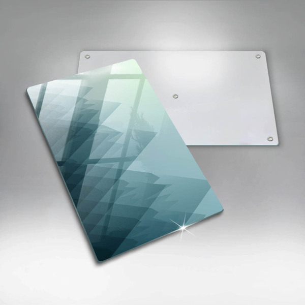 Osłona ściany przy kuchence gazowej Abstrakcyjne góry