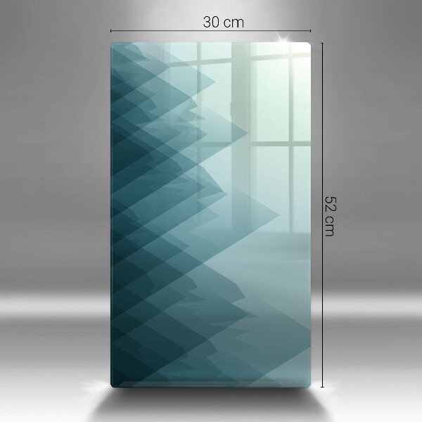 Osłona ściany przy kuchence gazowej Abstrakcyjne góry