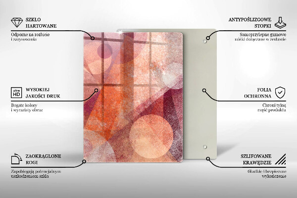Osłona ściany przy kuchence gazowej Sztuka abstrakcyjna