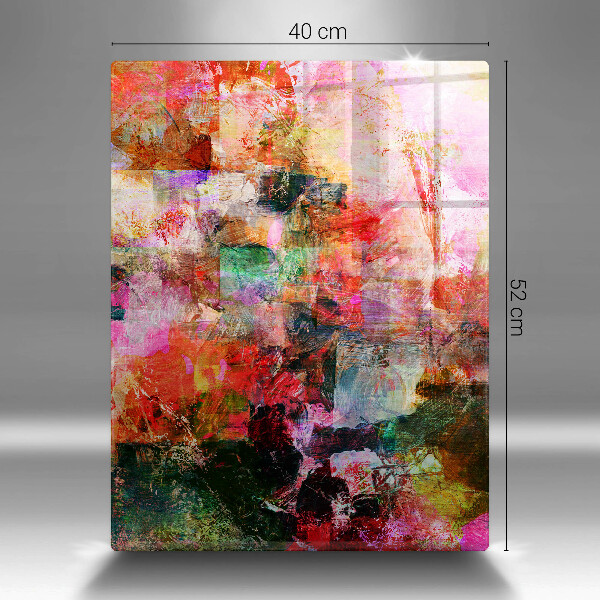 Osłona do kuchni na ścianę Abstrakcja farby