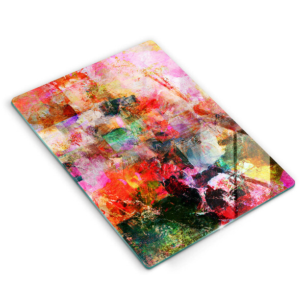 Osłona do kuchni na ścianę Abstrakcja farby