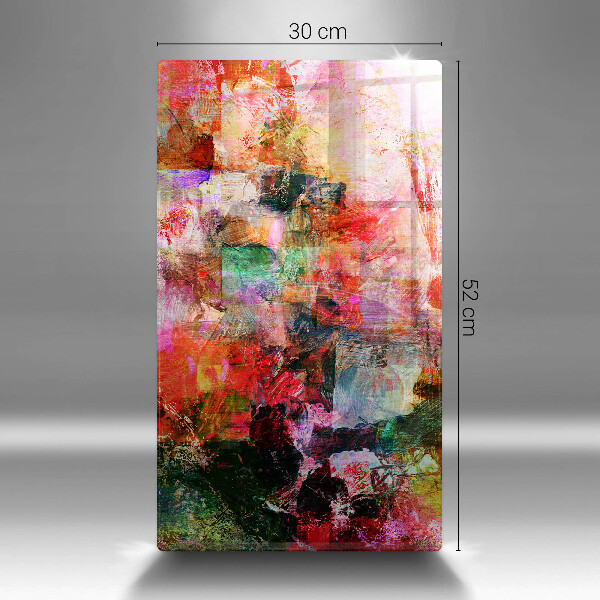 Osłona do kuchni na ścianę Abstrakcja farby