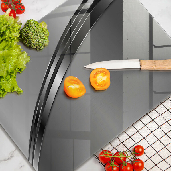 Osłona ściany przy kuchence gazowej Metalowa abstrakcja