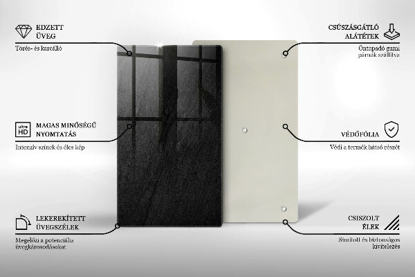 Osłona ściany przy kuchence gazowej skała tekstura