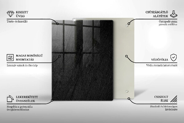 Osłona ściany przy kuchence gazowej skała tekstura