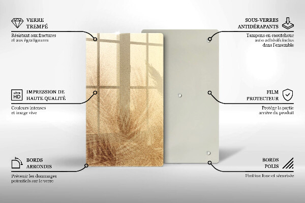 Osłona ściany przy kuchence gazowej Plaża piasek wakacje