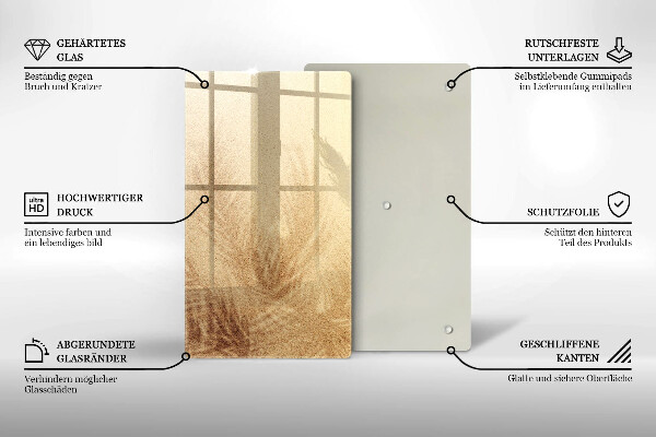 Osłona ściany przy kuchence gazowej Plaża piasek wakacje