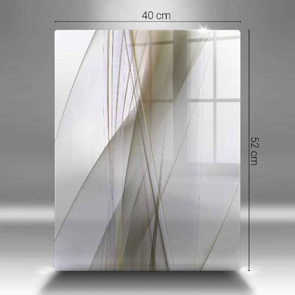 Osłona do kuchni na ścianę Abstrakcja linie design