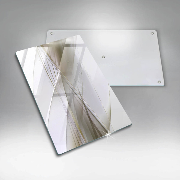 Osłona do kuchni na ścianę Abstrakcja linie design