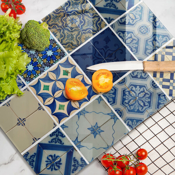 Osłona do kuchni na ścianę Ozdobne kafelki płytki