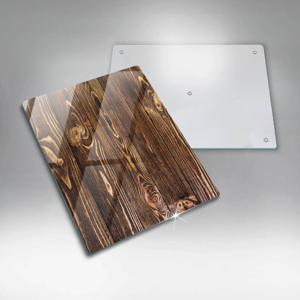 Osłona na ścianę w kuchni Tekstura drewno