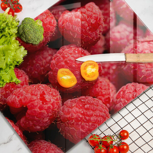 Osłona na ścianę w kuchni Owoce maliny