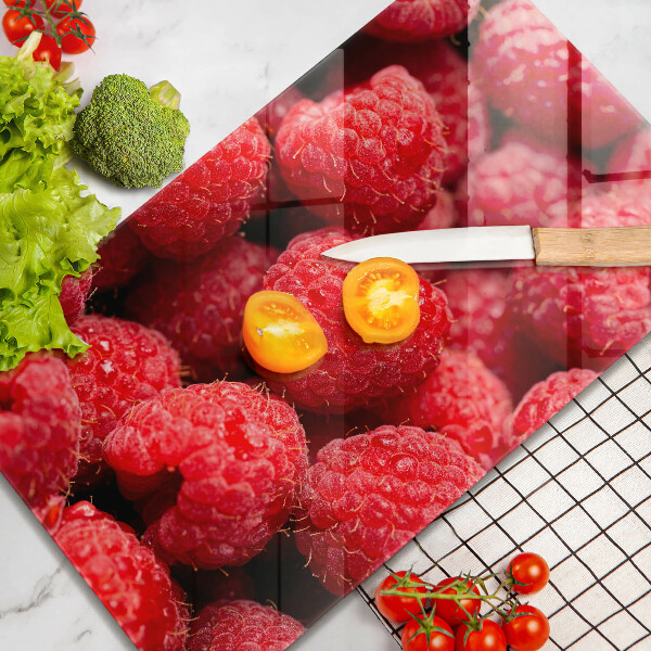 Osłona na ścianę w kuchni Owoce maliny