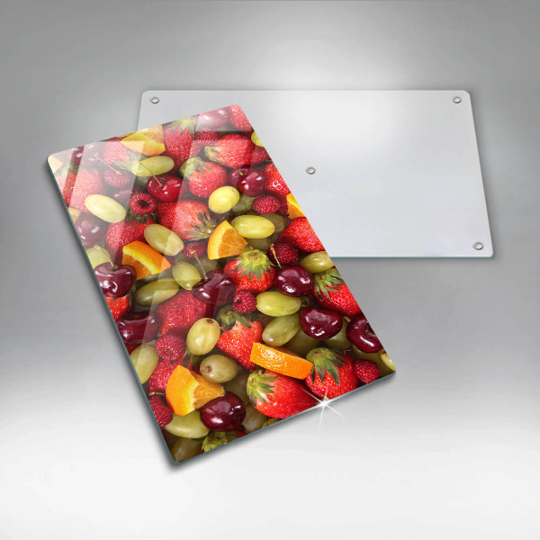 Osłona na ścianę do kuchni Letnie owoce