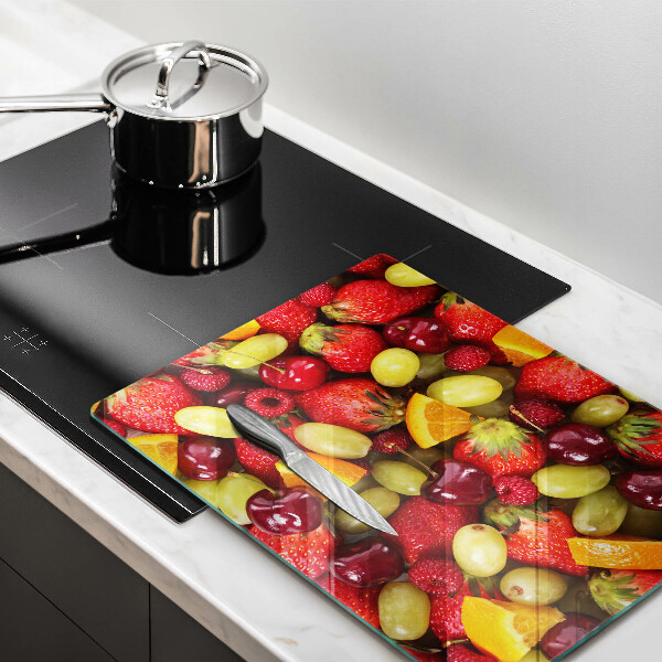 Osłona na ścianę do kuchni Letnie owoce