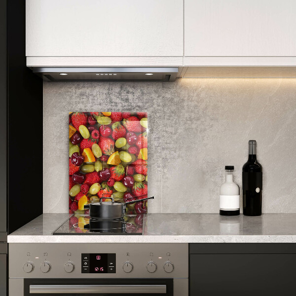 Osłona na ścianę do kuchni Letnie owoce