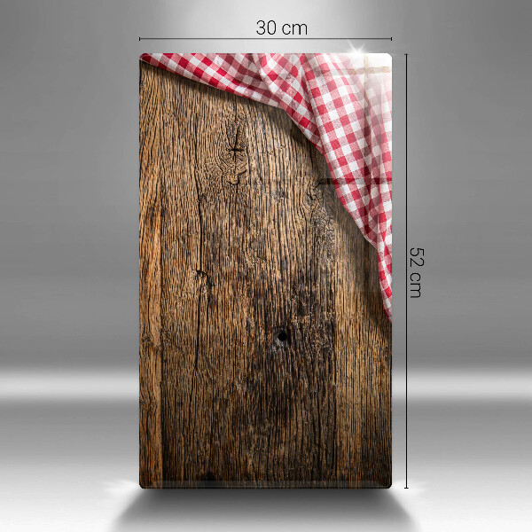 Osłona na ścianę do kuchni Drewniany stół