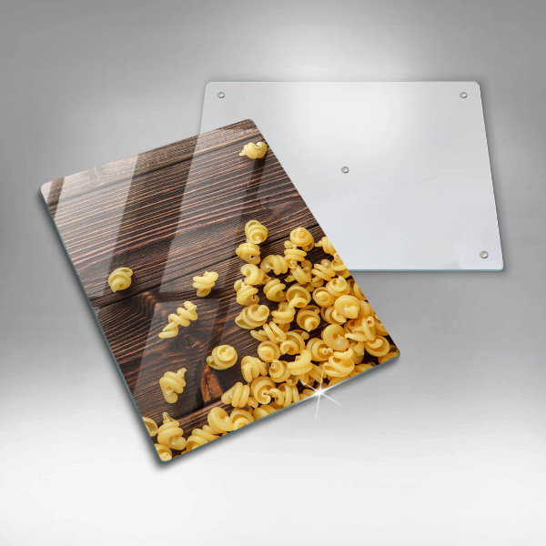 Osłona na ścianę do kuchni Makaron na stole