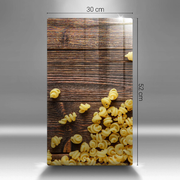 Osłona na ścianę do kuchni Makaron na stole