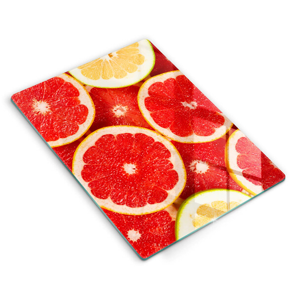 Osłona na ścianę do kuchni Plastry grejpfruta