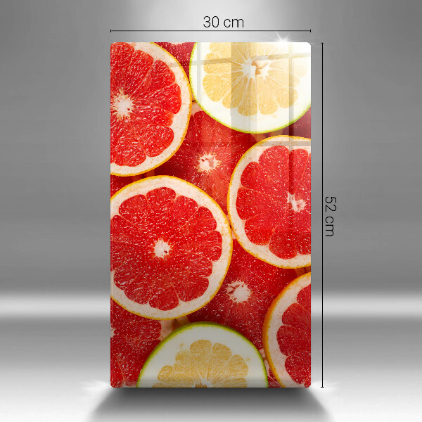 Osłona na ścianę do kuchni Plastry grejpfruta