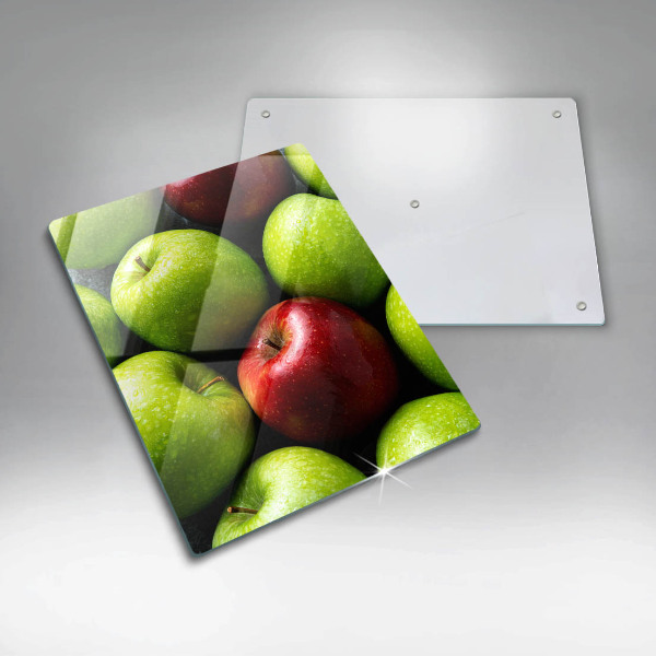 Osłona na ścianę do kuchni Soczyste jabłka