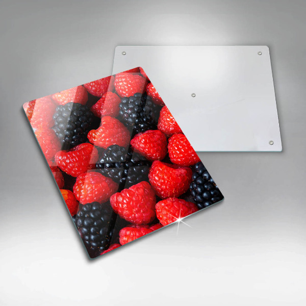 Osłona na ścianę do kuchni Maliny i jeżyny