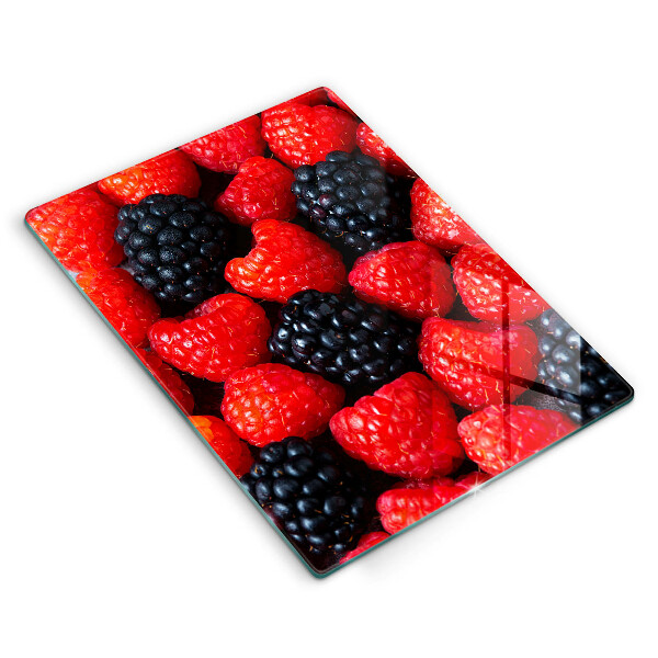 Osłona na ścianę do kuchni Maliny i jeżyny