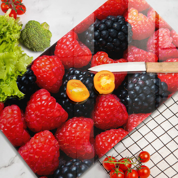 Osłona na ścianę do kuchni Maliny i jeżyny