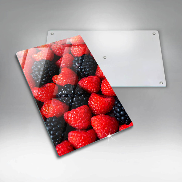 Osłona na ścianę do kuchni Maliny i jeżyny