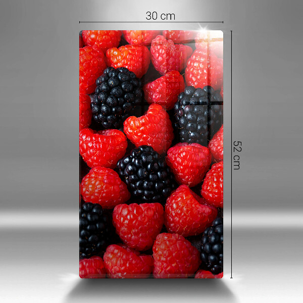 Osłona na ścianę do kuchni Maliny i jeżyny