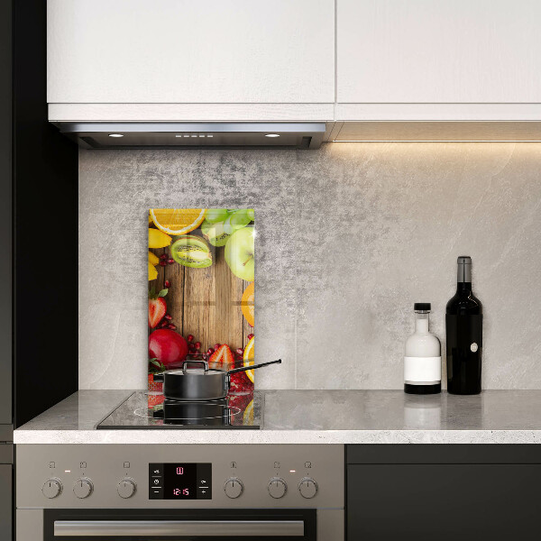 Osłona na ścianę do kuchni Świeże owoce