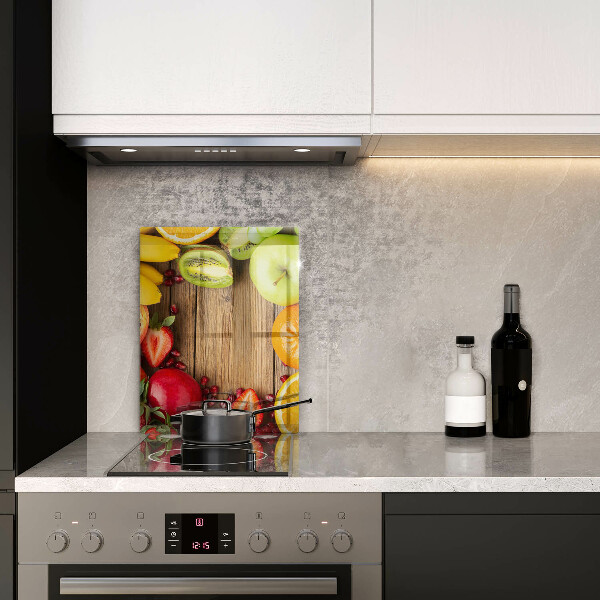 Osłona na ścianę do kuchni Świeże owoce