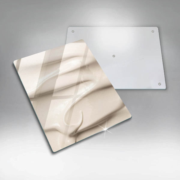 Osłona na ścianę do kuchni Kremowe lody