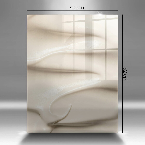 Osłona na ścianę do kuchni Kremowe lody