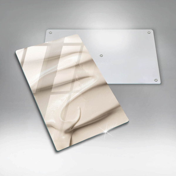 Osłona na ścianę do kuchni Kremowe lody