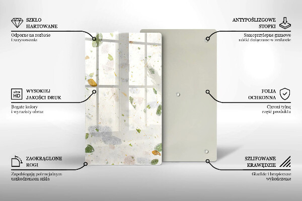 Osłona na ścianę do kuchni Spadające liście