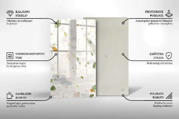 Osłona na ścianę do kuchni Spadające liście