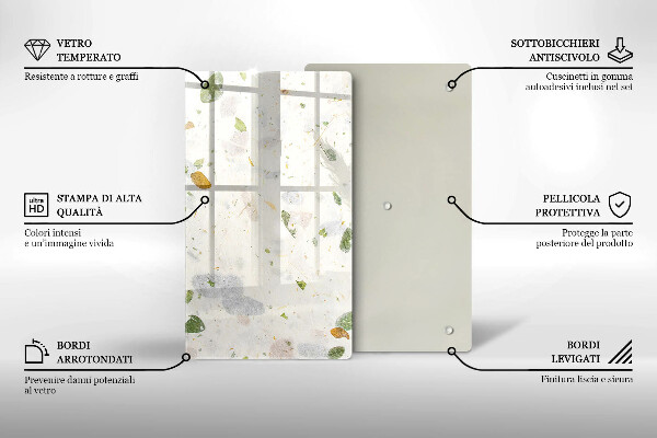 Osłona na ścianę do kuchni Spadające liście