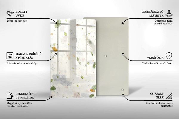 Osłona na ścianę do kuchni Spadające liście