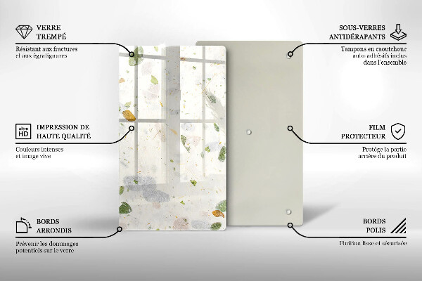 Osłona na ścianę do kuchni Spadające liście