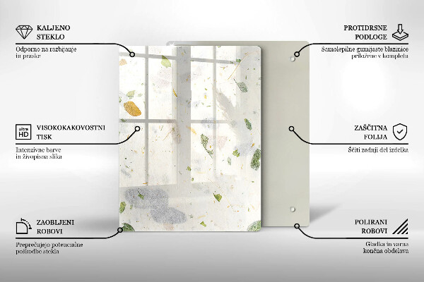 Osłona na ścianę do kuchni Spadające liście