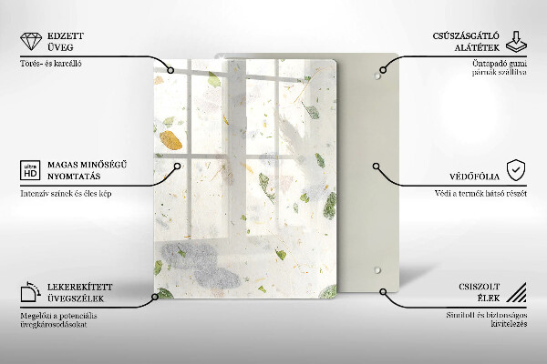 Osłona na ścianę do kuchni Spadające liście