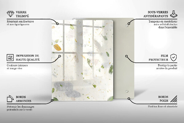 Osłona na ścianę do kuchni Spadające liście