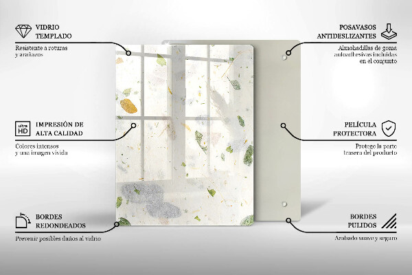 Osłona na ścianę do kuchni Spadające liście