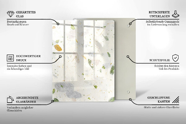 Osłona na ścianę do kuchni Spadające liście