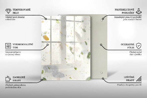 Osłona na ścianę do kuchni Spadające liście