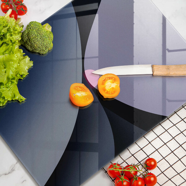 Osłona ściany przy kuchence gazowej Abstrakcja kształty