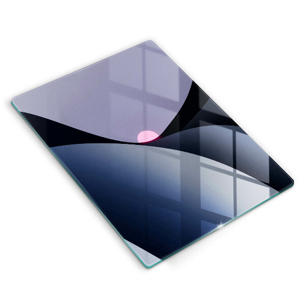 Osłona ściany przy kuchence gazowej Abstrakcja kształty