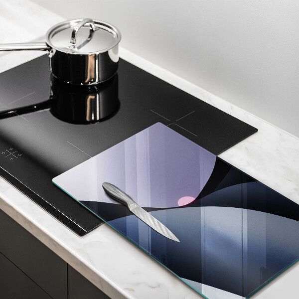 Osłona ściany przy kuchence gazowej Abstrakcja kształty